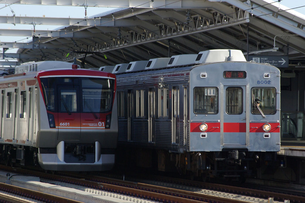 2008年2月 東急6000系(2代)の写真 (その2)
