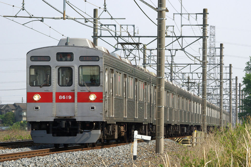 東急8500系　素人塗装品　8619Fタイプ 東急8500系 素人塗装品 8619Fタイプ