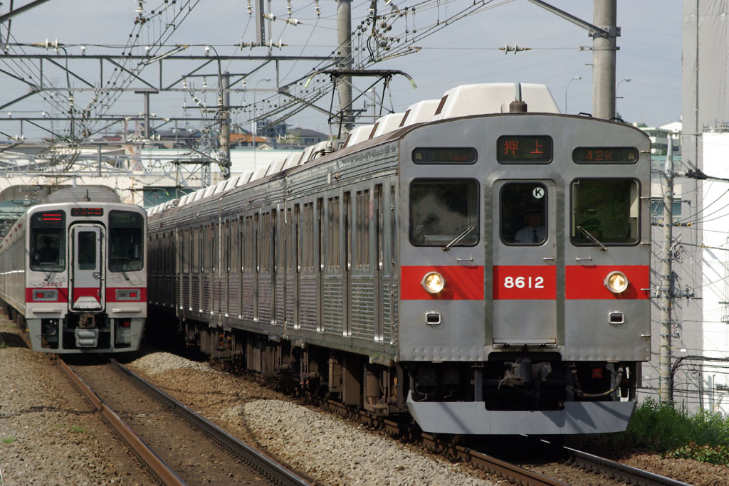 東急8500系8612Fの写真