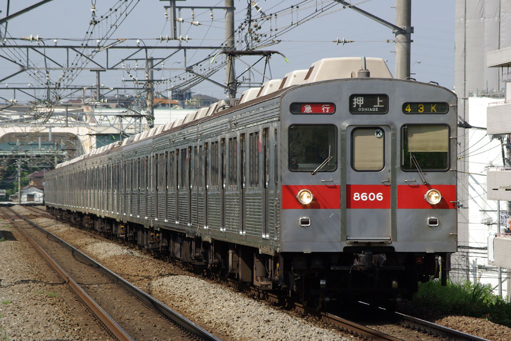 地 線 撮影 田園 都市